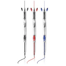 라이노바 직선샤프 0.5~0.7mm 3종 x 2p세트, 검정, 빨강, 파랑, 1세트