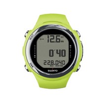 순토 D4i 노보 Novo 프리다이빙 다이브 컴퓨터 시계, 라임