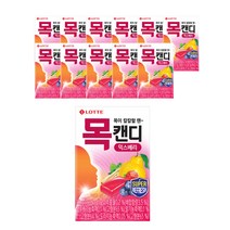 목캔디 믹스베리 케이스, 38g, 72개