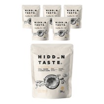 히든테이스트 잘 구운 코코넛 칩 마일드, 35g, 6개