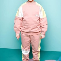 젤리스푼 아동용 엔스타 컬러 블럭 상하복 세트