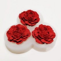 카네이션 데코몰드 3구, 혼합색상