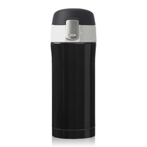 Mizzio 프린 진공 보온 보냉 텀블러, 블랙, 300ml