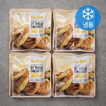 아임닭 닭가슴살 더블스테이크 모짜렐라치즈 (냉동), 100g, 4팩