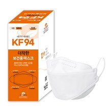 더착한 보건용 마스크 대형 KF-94 화이트, 30개입, 1개