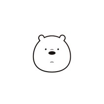 위베어베어스 그립톡, 아이스베어, 1개