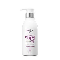 미바 미네랄 탈모완화 샴푸, 500ml, 1개