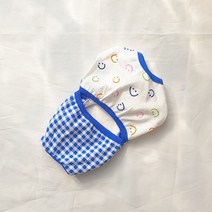 그루밍독 강아지 개구쟁이 허리절개 올인원, 스마일