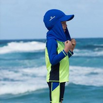 에어워크 아동용 서프 UV 수영 모자 BAWe5402