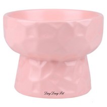 딩동펫 반려동물 메리온 도자기식기 1구 대형, 핑크, 1개