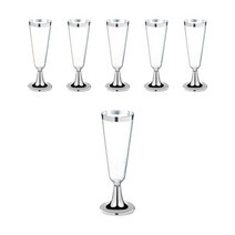로나파티 투명 샴페인 컵, 6개입, 1개