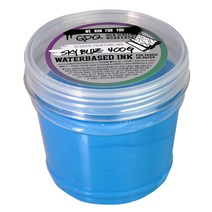 일체형 수성 잉크 400g + 지연제 50ml 세트, skyblue