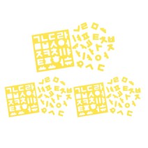 이앤오 팔렛트 에듀 자석놀이 한글 옐로우, 3개, 24피스