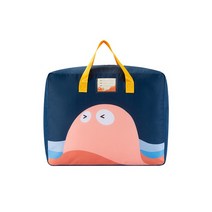 방수 방습 캐릭터 이불보관 패브릭 수납가방 M, 01, 1개