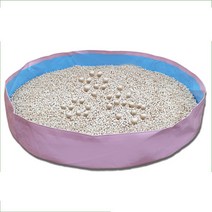 편백아트 편백칩 20kg + 볼 놀이세트 대, 핑크 + 블루