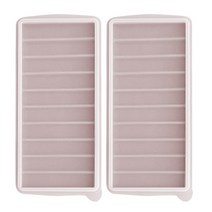 파스텔 실리콘 아이스몰드 막대 10구 2p, 핑크