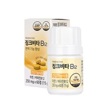 테코자임 징크비타 B12, 60정, 1개, 60정