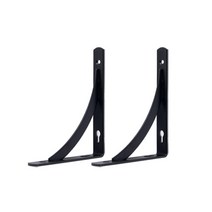 E.T.SHOP 반달선반대 블랙, 2개, 소형 × 2개