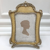까사밍글 르네상스 액자, 엔틱실버 + 베이지