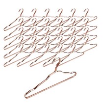 알루미늄 심플 옷걸이, 샴페인, 30개입