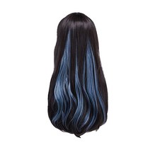 허니 베이비 보조 헤어피스 웨이브 S, 애쉬블루, 4개