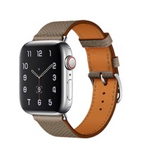 허브그립 가죽 스마트위치 스트랩 밴드 앱송질감 38/40mm, 에토프