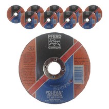 페어드 플랩디스크 PFC TYPE Z40 PSF STEELOX/16 RED 10p, 1개
