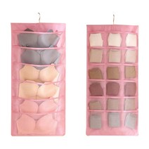 로즈로드 양면 속옷케이스 핑크 앞면 6칸 뒷면 18칸, 2개
