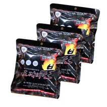 도깨비불 바베큐 그릴용 참숯, 160g, 3개