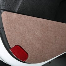 차덕후 자동차 스크레치 방지 도어커버, 현대 제네시스 G70, 브라운