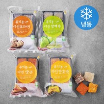 우리땅 웰팜넷 유기가공식품 인증 다진브로콜리 (냉동), 90g, 4개