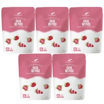 리틀스푼 동결건조 싱싱 과일칩 13g, 딸기, 5개