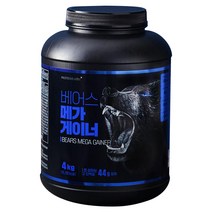 프로틴어스 베어스 메가 게이너 벌크업 헬스 보충제, 1개, 4kg