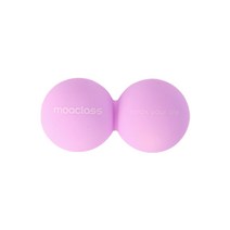 모아클래스 실리콘 땅콩 마사지볼 듀얼타입, 퍼플, 1개