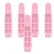 캐딘스 머리뽕 구르프 뿌리 볼륨 집게, 핑크, 1세트