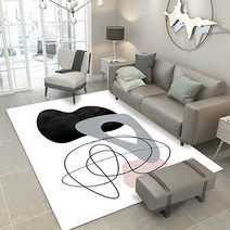 마켓에이 크리스보더 모던심플 카페트