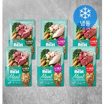하림펫푸드 전연령 더리얼 밀 강아지 화식 닭고기 60g + 소고기 60g + 양고기 60g 세트 (냉동), 2세트