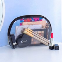 엘엘마켓 반달 스퀘어 투명 심플 세면 워시백