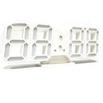 김용석생활연구소 3D 심플 LED 시계, 화이트