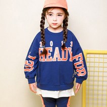 젤리스푼 여아용 레디꼬우 맨투맨 상하복