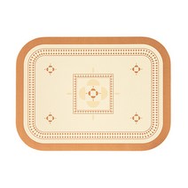 주방 빈티지 방수 식탁 매트, 16, 45 x 30 cm