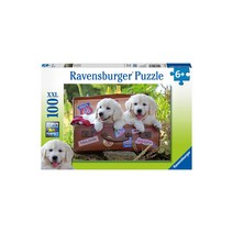 R105380 여행가는 강아지 XXL 100피스, 혼합색상