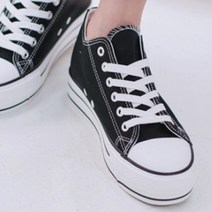 플랙슈 여성용 통굽 키높이 하이탑 스니커즈 4cm