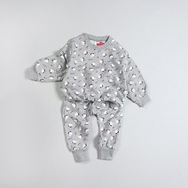 피너츠 아동용 스누피 패턴 상하 세트