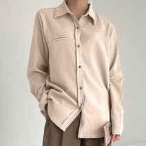 페이퍼먼츠 여성용 소프트 코듀로이 셔츠 남방 00581