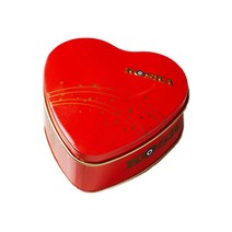 코스카 하트 패키지 터키쉬 딜라이트 캔디 초콜릿 플레이버, 120g, 1개