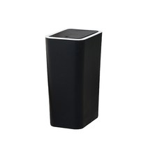 가정용 밀폐형 냄새차단 쓰레기통, 01 검은 색, 1개