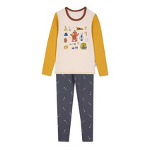 뎀뎀 아동용 베어캠핑 내의 상하 세트