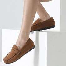 착한구두 여성용 모아떼 털안감 방한 로퍼 WTSDR4b10600