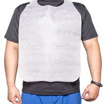 청년샵 일회용 부직포 앞치마, 100개